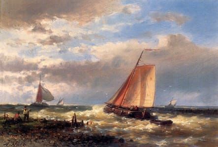 Artwork Title: A Choppy Estuary