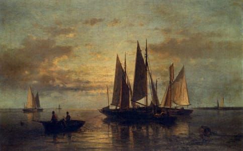 Artwork Title: Crossing The Harbor