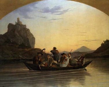 Artwork Title: Crossing The Elbe At Aussig