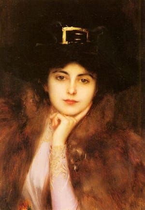 Artwork Title: Portrait of an Elegant Lady