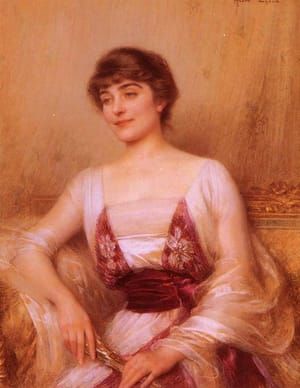 Artwork Title: A Lady With a Fan