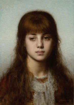 Artwork Title: Study of a Girl