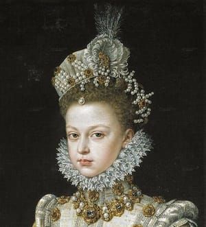Artwork Title: Infanta Isabella Clara Eugenia (Detail)