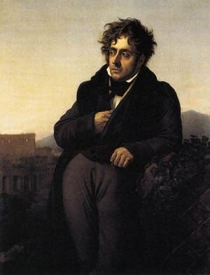 Artwork Title: Francois Rene de Chateaubriand