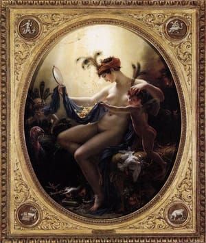 Artwork Title: Mademoiselle Lange as Danae