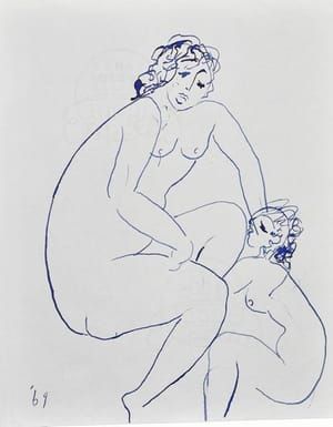 Artwork Title: Donna Con Bambino