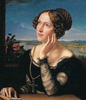 Artwork Title: Wilhelmine (artist's wife)