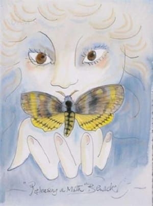 Artwork Title: Releasing a Moth