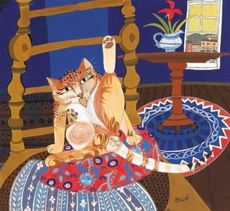 Artwork Title: Clean Cat