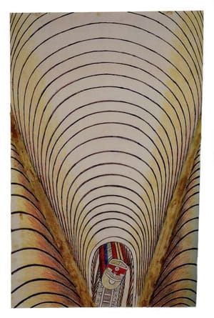 Artwork Title: Untitled (Train and Tunnel), c
