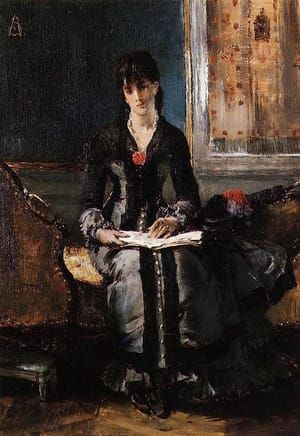 Artwork Title: Portrait of a Young Woman Painting