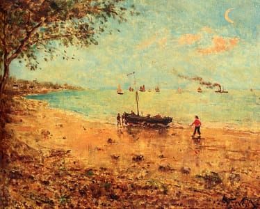 Artwork Title: Une Plage en Normandie