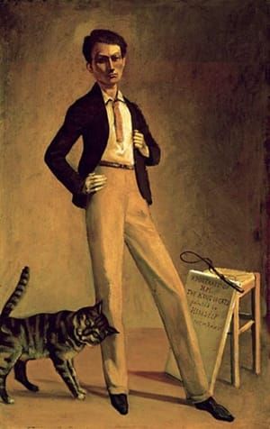 Artwork Title: Self Portrait- His majesty, the King of Cats