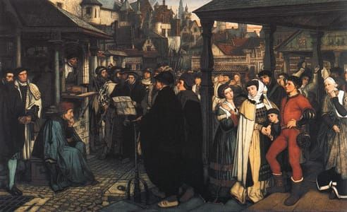 Artwork Title: The Edict of Charles V