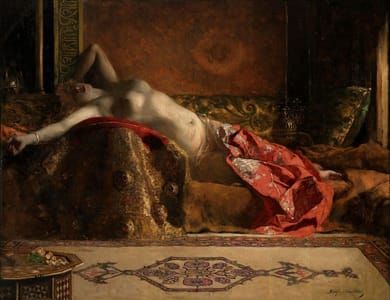 Artwork Title: L'Odalisque Allongée