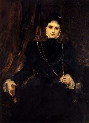 Artwork Title: Portrait Of Mme M S Derviz