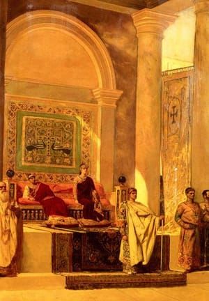 Artwork Title: The Throne Room in Byzantium