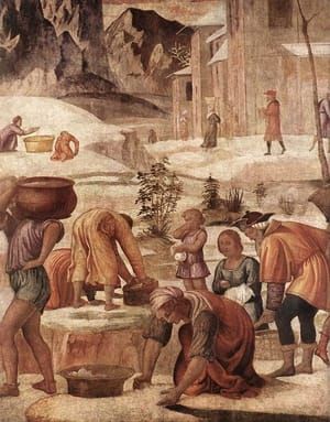Artwork Title: The Gathering Of The Manna