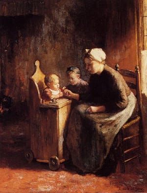 Artwork Title: A Daisy for the Baby