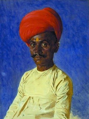 Artwork Title: Bania (Trader). Bombay
