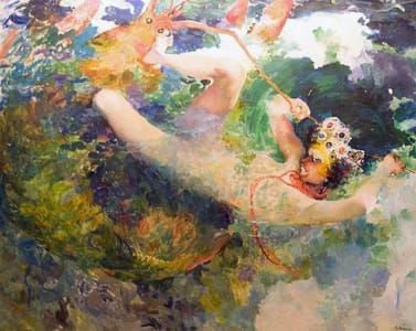 Artwork Title: Princess and Lobster