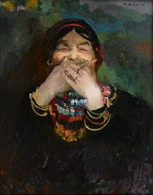 Artwork Title: Laughing Baba