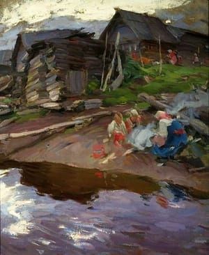 Artwork Title: In the evening