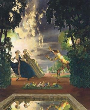 Artwork Title: The Romantic Pursuit