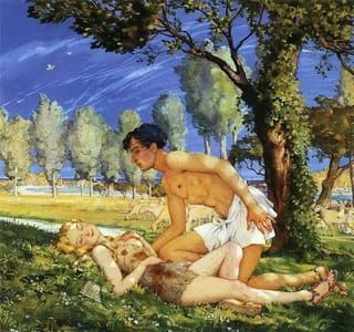 Artwork Title: Illustration for the story 