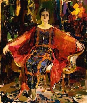 Artwork Title: Portrait of Ballerina Aleksandry Mihajlovny Balašovoj