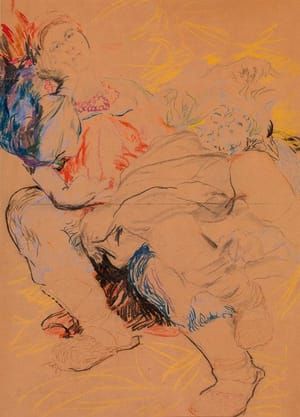 Artwork Title: Couple Sleeping
