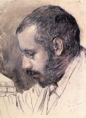 Artwork Title: Portrait of Artist A. Benua