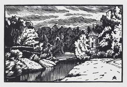 Artwork Title: Landscape near the 