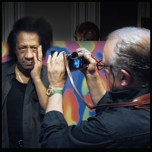 Artwork Title: James Senese, fotografato da Augusto De Luca.,