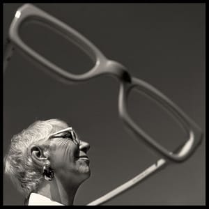 Artwork Title: Lina Wertmuller - Augusto De Luca fotografo