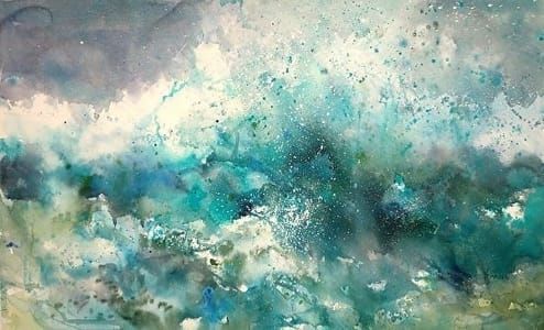 Artwork Title: Wave II
