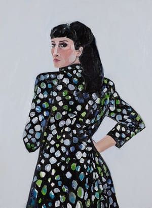 Artwork Title: Self Portrait in Spotted Coat