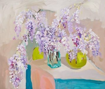 Artwork Title: Wisteria