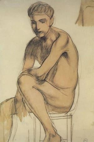 Artwork Title: Seated Boy