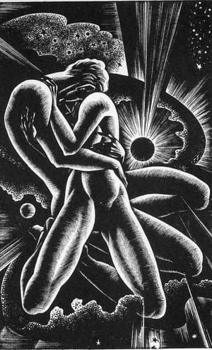 Artwork Title: Wood engraving illustration from The Gods' Man