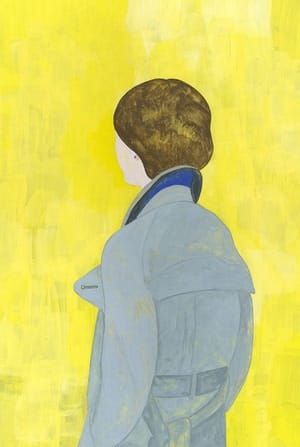 Artwork Title: Her Trench Coat