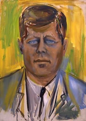 Artwork Title: Portrait of JFK