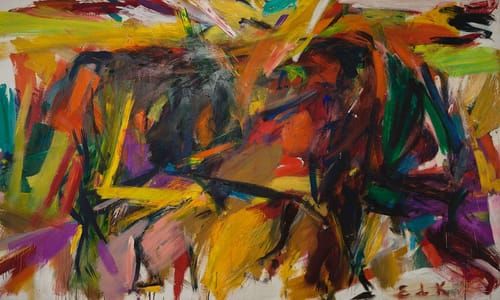 Artwork Title: Bullfight