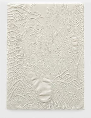 Artwork Title: Untitled (White Jungle with Bananas)