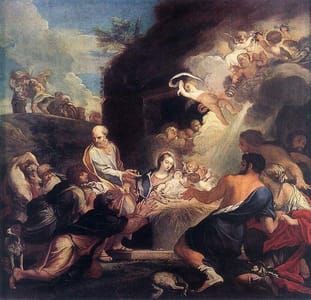 Artwork Title: Adoration Of The Shepherds