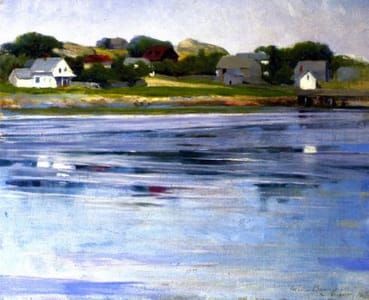 Artwork Title: Half Tide, Annisquam River