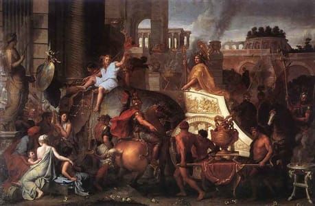 Artwork Title: Entry Of Alexander Into Babylon