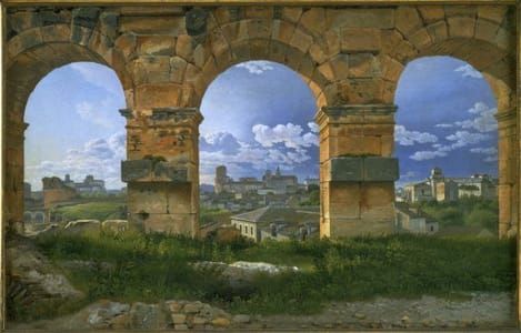 Artwork Title: A View through Three Arches of the Third Storey of the Colosseum