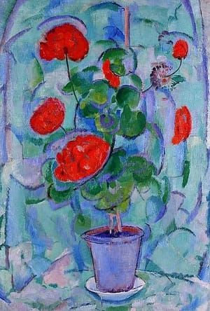 Artwork Title: Still Life with Geraniums