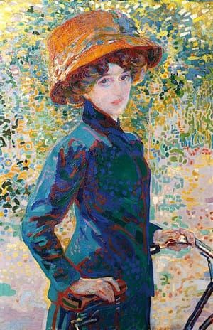 Artwork Title: Greet with a Bicycle